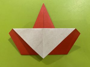 簡単なサンタさんの折り紙の折り方
