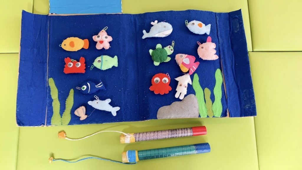 手作り 魚釣りゲーム 手作り 魚釣りゲーム