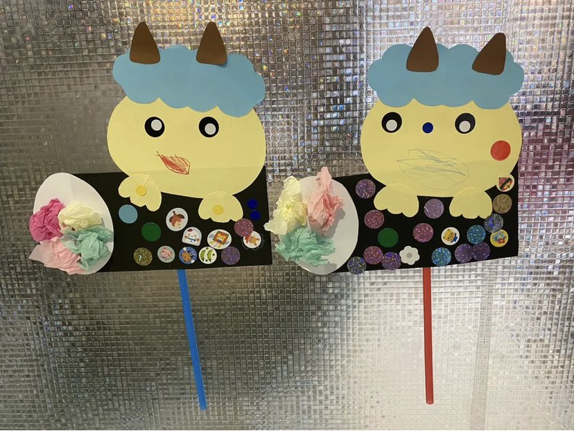 節分製作を終えて